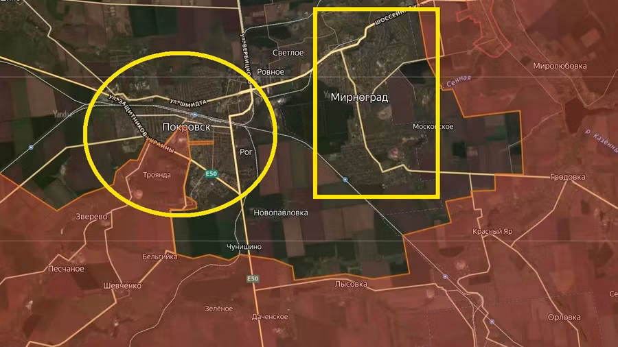 Nga đánh xuyên tâm Pokrovsk, áp sát nội thành Myrnohrad