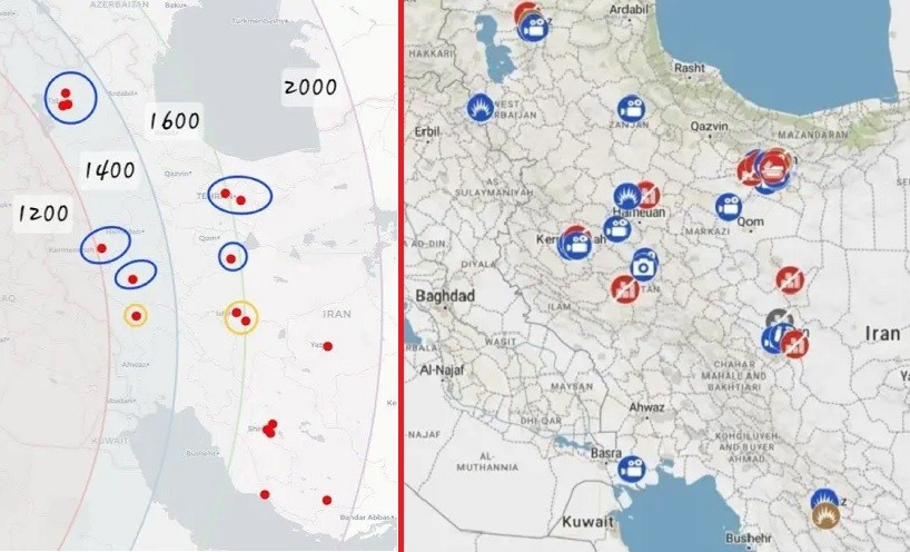 Israel ra đòn độc, vô hiệu hóa 10 căn cứ tên lửa Iran