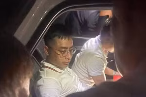 Bùi Đình Khánh bị bắt khi đang lẩn trốn tại Thanh Hoá.