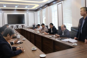 Buổi làm việc giữa Sở GD&ĐT tỉnh Thanh Hoá và Báo Giáo dục và Thời đại.