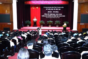 Ngành giáo dục Thanh Hoá tổ chức Hội nghị tổng kết năm học 2024-2025.
