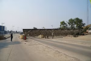 Trạm thu phí Bỉm Sơn được phá dỡ sau 9 năm ngừng hoạt động.