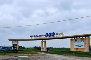 Dự án khu công nghiệp FLC Hoàng Long được triển khai 10 năm trước nhưng "chết yểu".