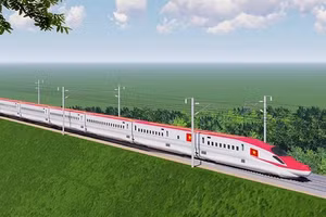 Dự án đường sắt tốc độ cao trên trục Bắc - Nam đi qua địa phận 18 xã, phường của Thanh Hoá.