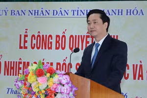 Ông Đỗ Đức Quế, tân Giám đốc Sở GD&ĐT tỉnh Thanh Hoá.