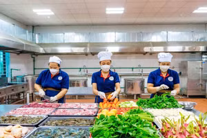 Tại Hệ thống Giáo dục Nobel School, “bữa ăn hạnh phúc” được cụ thể hóa bằng quy trình kiểm soát chặt chẽ, thực đơn khoa học…