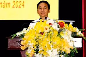 Ông Nguyễn Đình Dự, Phó Chủ tịch UBND huyện Quảng Xương khi đương nhiệm. (Ảnh: BTH)