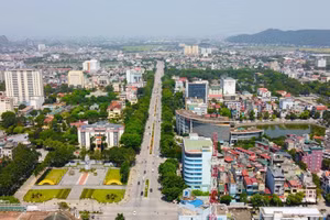 Một góc phường Hạc Thành (TP Thanh Hoá) sau sắp xếp bộ máy.