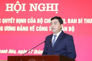 Ông Nguyễn Hoài Anh, tân Chủ tịch UBND tỉnh Thanh Hóa.
