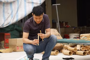 Trịnh Đình Toàn đã khởi nghiệp thành công với hành trình sản xuất các sản phẩm bằng tre.