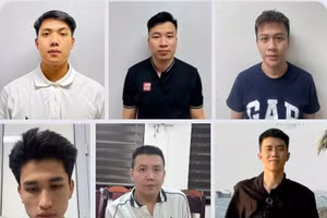 Nhóm người trong đường dây lừa đảo nghìn tỷ có trụ sở tai Campuchia.