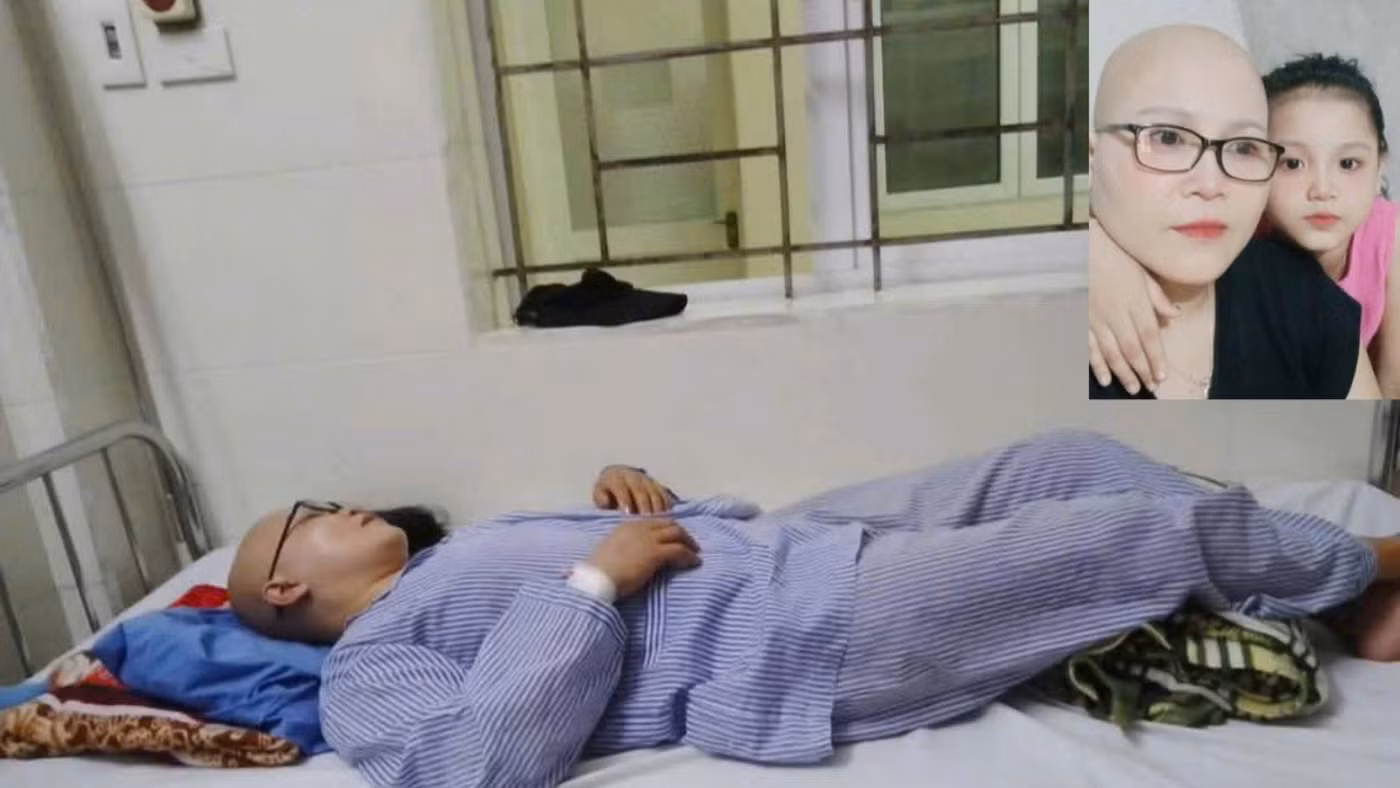 Tiếng nấc xé lòng của cô bé 8 tuổi đang chăm mẹ ung thư