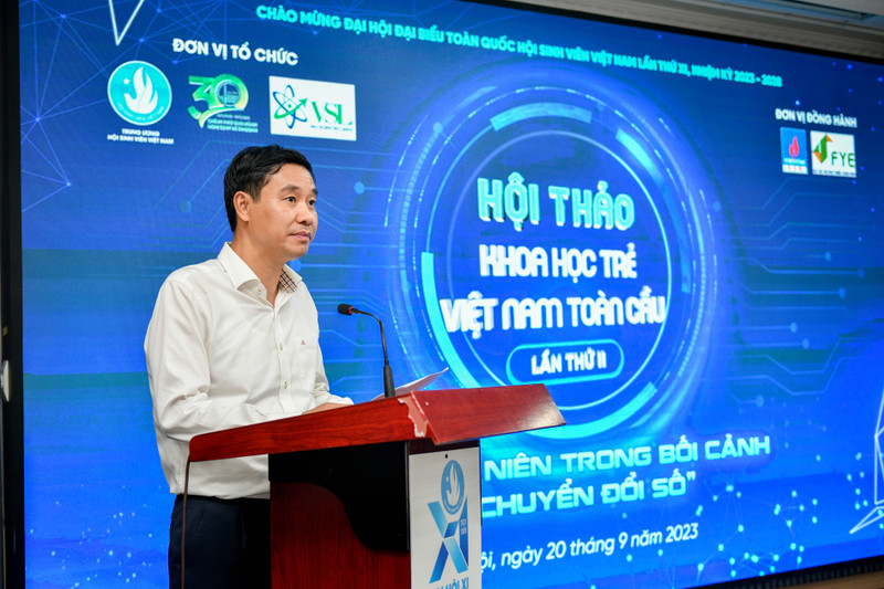 Hội thảo Khoa học trẻ Việt Nam cùng thanh niên trong chuyển đổi số