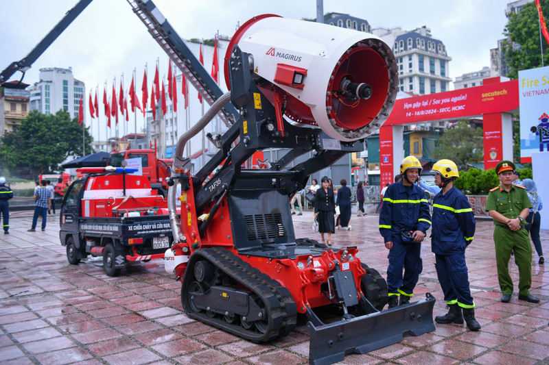 Khai mạc triển lãm quốc tế về phòng cháy, chữa cháy năm 2023