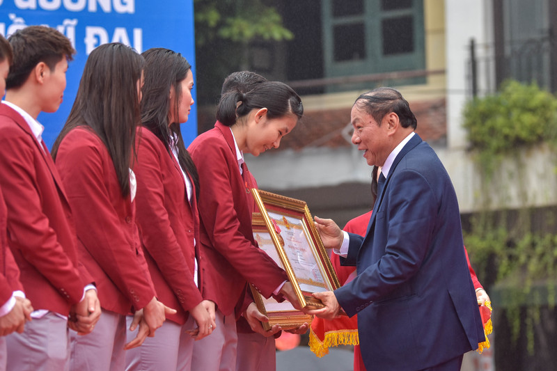 4.500 người tham dự chương trình 'Vinh quang Thể thao Việt Nam