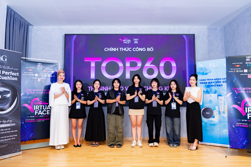 Lộ diện Top 60 thí sinh vòng chung kết Vietnam Virtual Face 2023