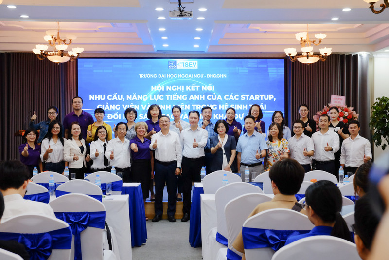 Kết nối nhu cầu, năng lực tiếng Anh của các startup, giảng viên và sinh viên