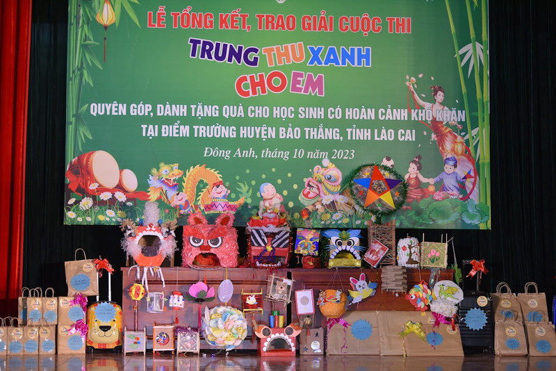 Hơn 1.000 sản phẩm Trung thu được gửi tặng cho điểm trường vùng cao