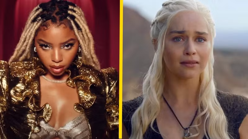 Diễn viên, ca sĩ người Mỹ Chloe Bailey (trái) đã biến thế giới kỳ ảo của Westeros trong phim Game of Throne - Trò chơi vương quyền trở nên sống động với bộ trang phục chào đón Halloween 2023. 10 trang phục Halloween đẹp bất ngờ của sao thế giới