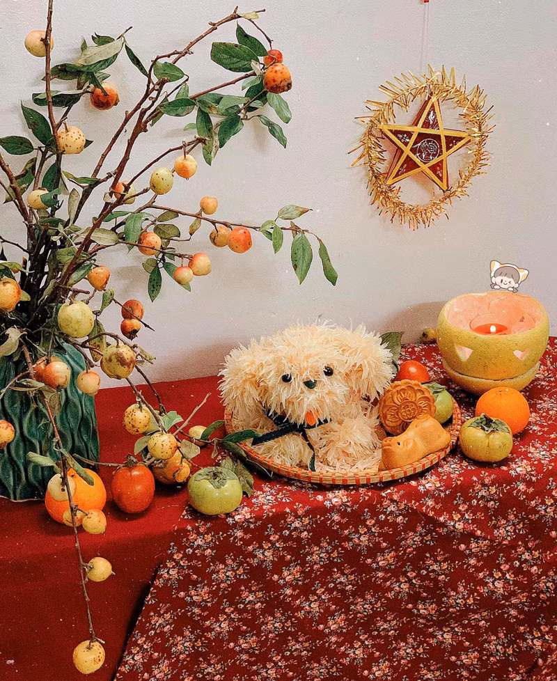 Cách bày mâm cỗ Trung thu đẹp mắt, bé nào cũng thích mê