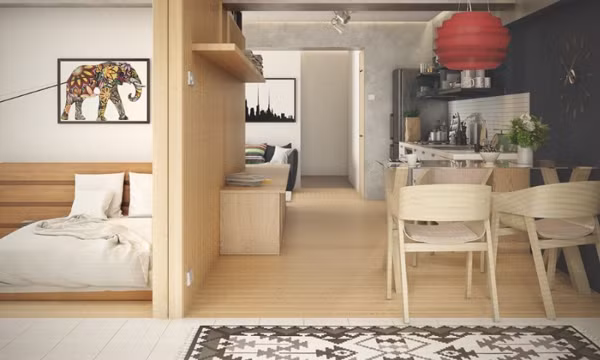 Những thiết kế nhà nhỏ cực xinh và tiện ích cho người độc thân