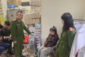 Tổ công tác Phòng Cảnh sát QLHC về TTXH Công an tỉnh Phú Thọ phát hiện vụ việc.