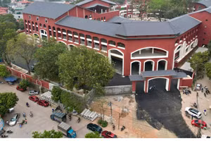 Trường THPT Trần Phú, TP Vĩnh Yên lấy điểm chuẩn vào lớp 10 năm nay là 22,5 điểm.