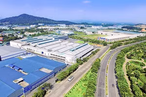 KCN Khai Quang, phường Vĩnh Phúc, tỉnh Phú Thọ. Ảnh minh hoạ