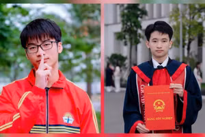 Đinh Xuân Phúc (bìa trái) và Phan Tuấn Dũng.