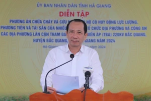 Phó Chủ tịch UBND tỉnh Hà Giang Trần Đức Quý kỷ luật Khiển trách, cho chủ trương nghỉ hưu trước tuổi. Ảnh: Cổng TTĐT Hà Giang