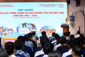 Quang cảnh lớp tập huấn.