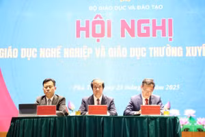 Bộ GD&ĐT tổ chức hội nghị Giáo dục nghề nghiệp và Giáo dục thường xuyên năm 2025.
