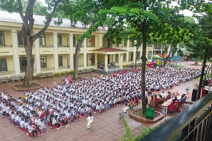 Trường Tiểu học Cao Phong, huyện Sông Lô.