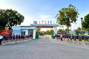 Trường THCS Vĩnh Yên có 5 thủ khoa vào Chuyên Vĩnh Phúc năm nay.