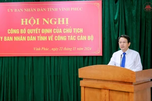 Quyền Giám đốc Sở Thông tin và Truyền Thông Vĩnh Phúc Lê Anh Tân.