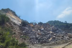 Hiện trường vụ việc.