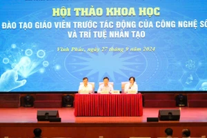 Đào tạo giáo viên trước tác động của công nghệ số và trí tuệ nhân tạo