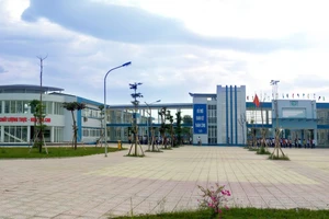 Trường THCS Vĩnh Yên, TP Vĩnh Yên. Ảnh minh họa