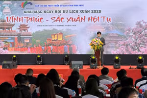 Ngày hội du lịch Xuân được tỉnh Vĩnh Phúc tổ chức thường niên.