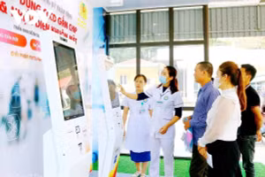 Các TTYT, cơ sở khám chữa bệnh ở Phú Thọ 100% triển khai hồ sơ bệnh án điện tử cho người đến khám và điều trị.