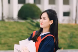 Thủ khoa khối A00 Nguyễn Lê Hiền Mai.