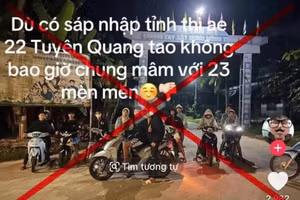 Nam thanh niên M.T.V đăng bài kích động trên mạng xã hội.