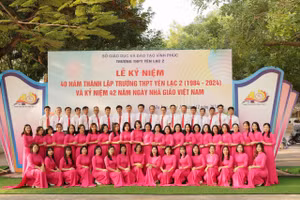 Tập thể cán bộ, giáo viên nhà trường.