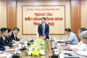 Quang cảnh buổi làm việc.