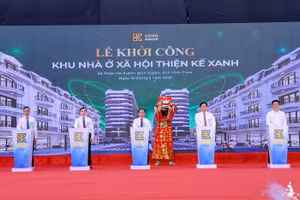 Dự án "Khu nhà ở xã hội Thiện Kế xanh" phục vụ an sinh xã hội gắn với phát triển đô thị văn minh tại Vĩnh Phúc.