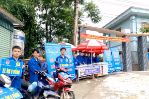 Tỉnh Đoàn Hà Giang thành lập 39 đội hình thành niên tiếp sức mùa thi.