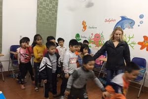 Hoạt động học tập tiếng Anh tại Trung Tâm Anh Ngữ Edu Future Vĩnh Yên, tỉnh Phú Thọ.