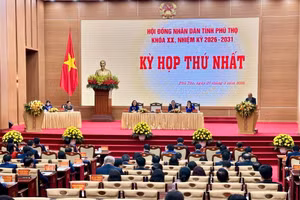 Quang cảnh kỳ họp.