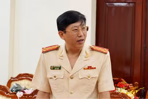 Đại tá Lục Thế Hưng, Phó Giám đốc Công an tỉnh Hà Giang. (Ảnh: Công an Hà Giang)