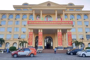 Trụ sở UBND tỉnh Vĩnh Phúc.